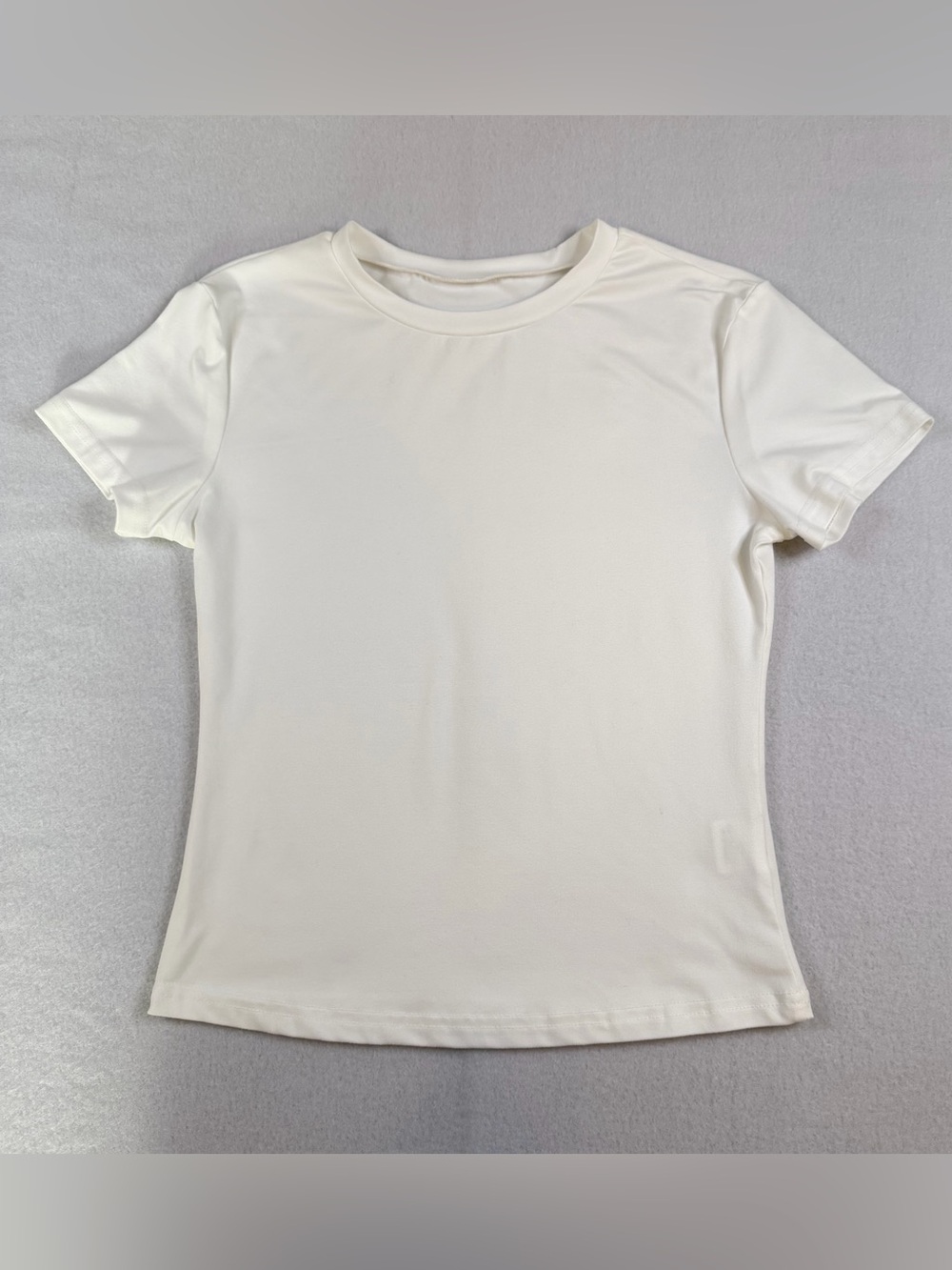 Essential Women's Crew Tee in Off-White